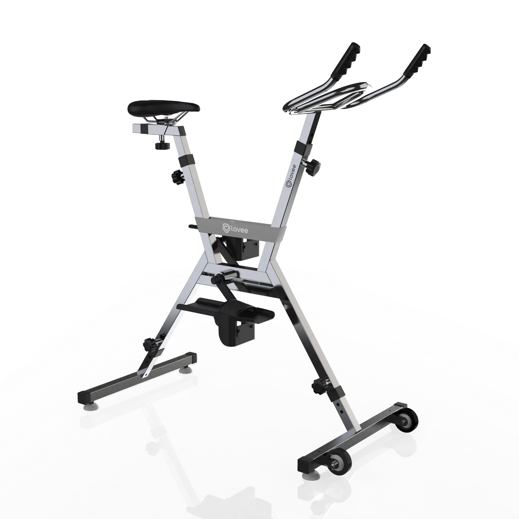 Aquabike Lovee avec élastique gris. ::visuel:gris